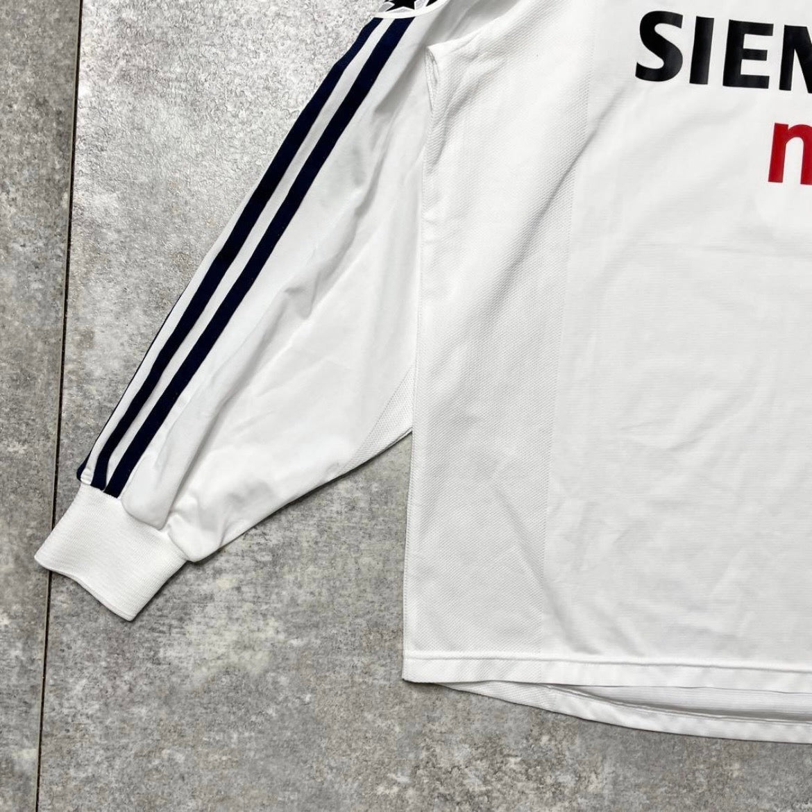 【正規品2002-2003 adidas Real  Madrid Home L/S Zidane #5】