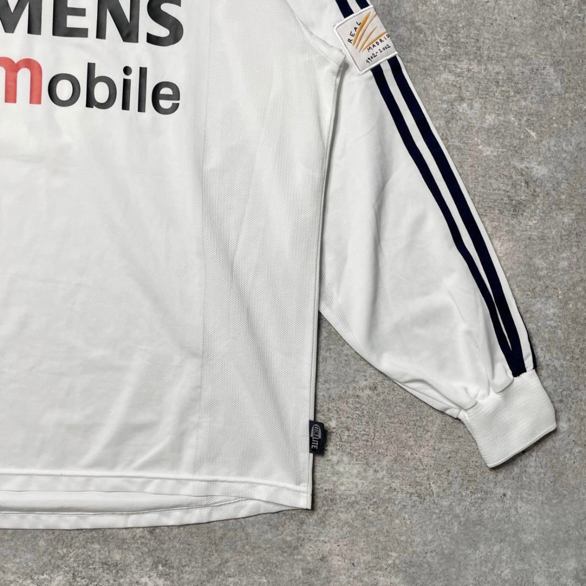 【正規品2002-2003 adidas Real  Madrid Home L/S Zidane #5】