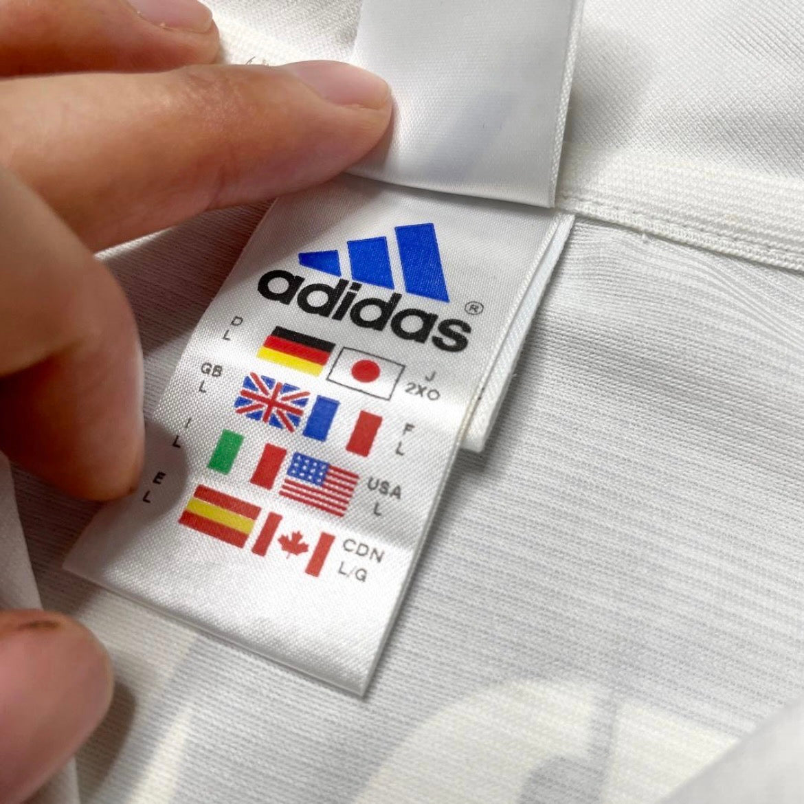 【正規品2002-2003 adidas Real  Madrid Home L/S Zidane #5】