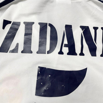 【正規品2002-2003 adidas Real  Madrid Home L/S Zidane #5】