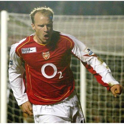 【BNWT正規選手支給品2004-2005 NIKE Arsenal home L/S Bergkamp #10】