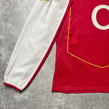 【BNWT正規選手支給品2004-2005 NIKE Arsenal home L/S Bergkamp #10】