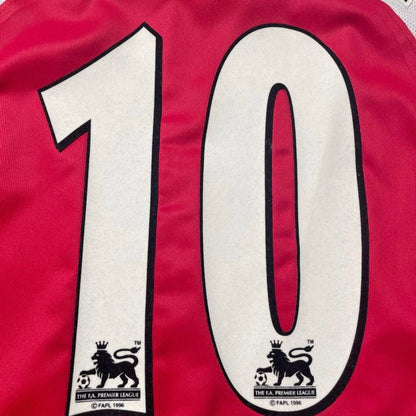 【BNWT正規選手支給品2004-2005 NIKE Arsenal home L/S Bergkamp #10】
