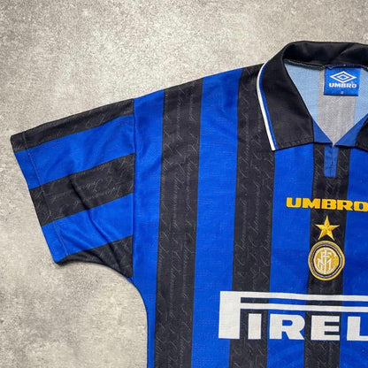 【正規品1996-1997 Umbro Inter Milan homeZAMORANO #9】