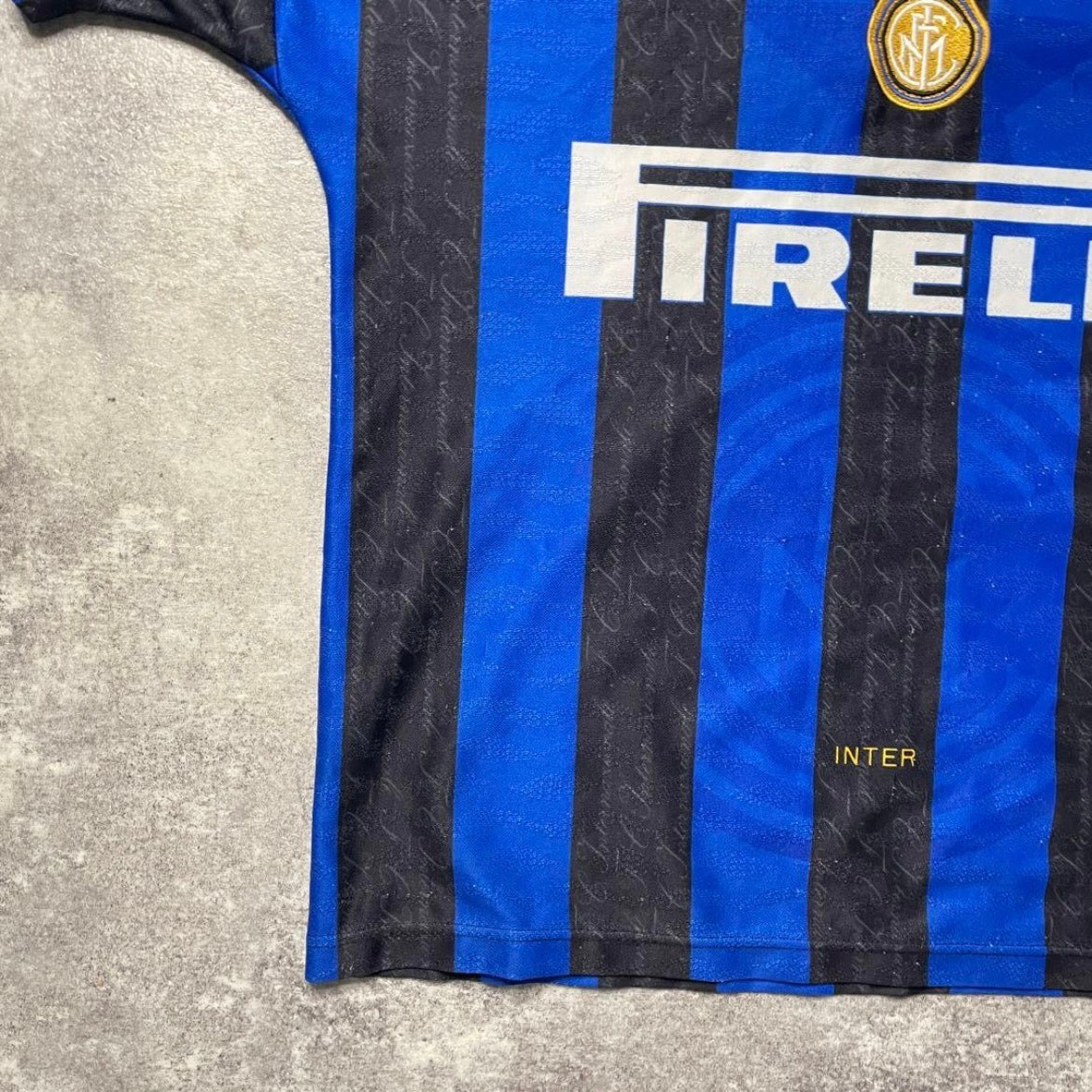【正規品1996-1997 Umbro Inter Milan homeZAMORANO #9】