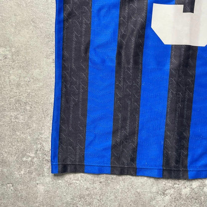 【正規品1996-1997 Umbro Inter Milan homeZAMORANO #9】