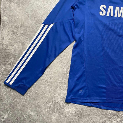 【正規品2010-2011 adidas Chelsea home L/S shirt】