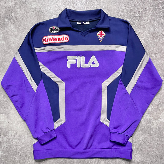 【正規品1997-1998 FILA Fiorentina drill top 任天堂】