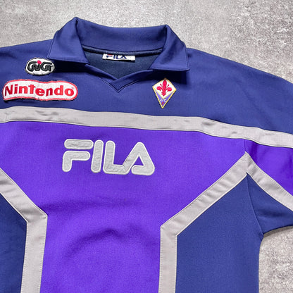 【正規品1997-1998 FILA Fiorentina drill top 任天堂】