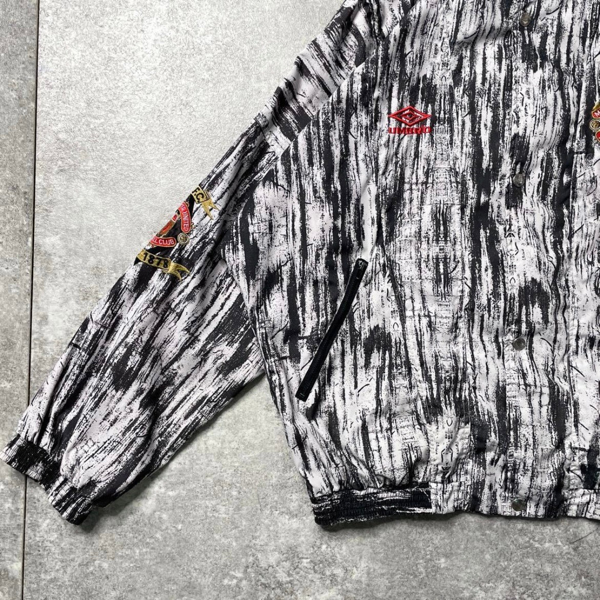 【正規品1992-1993 UMBRO Manchester United nylon track suits】