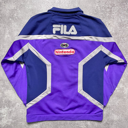 【正規品1997-1998 FILA Fiorentina drill top 任天堂】