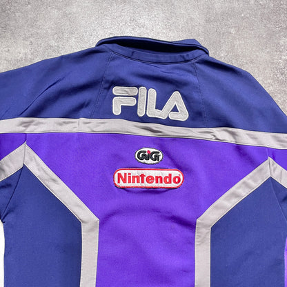 【正規品1997-1998 FILA Fiorentina drill top 任天堂】