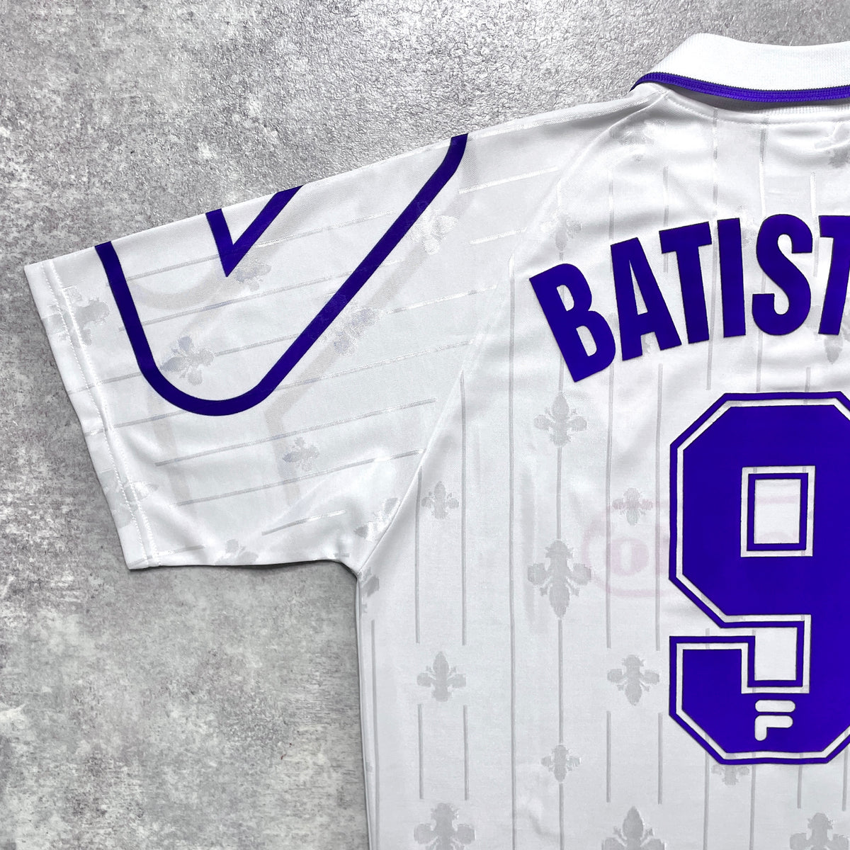 【正規品1997-1998 FILA Fiorentina away BATISTUTA #9】