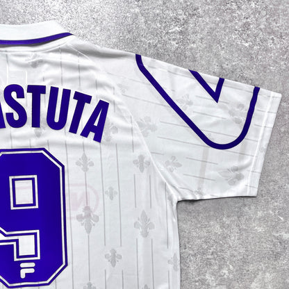【正規品1997-1998 FILA Fiorentina away BATISTUTA #9】