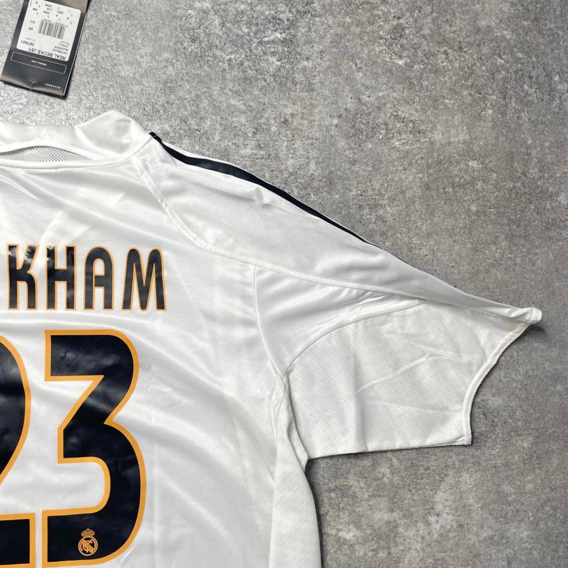 【BNWT正規品2004-2005 adidas Real Madrid home Beckham #23】