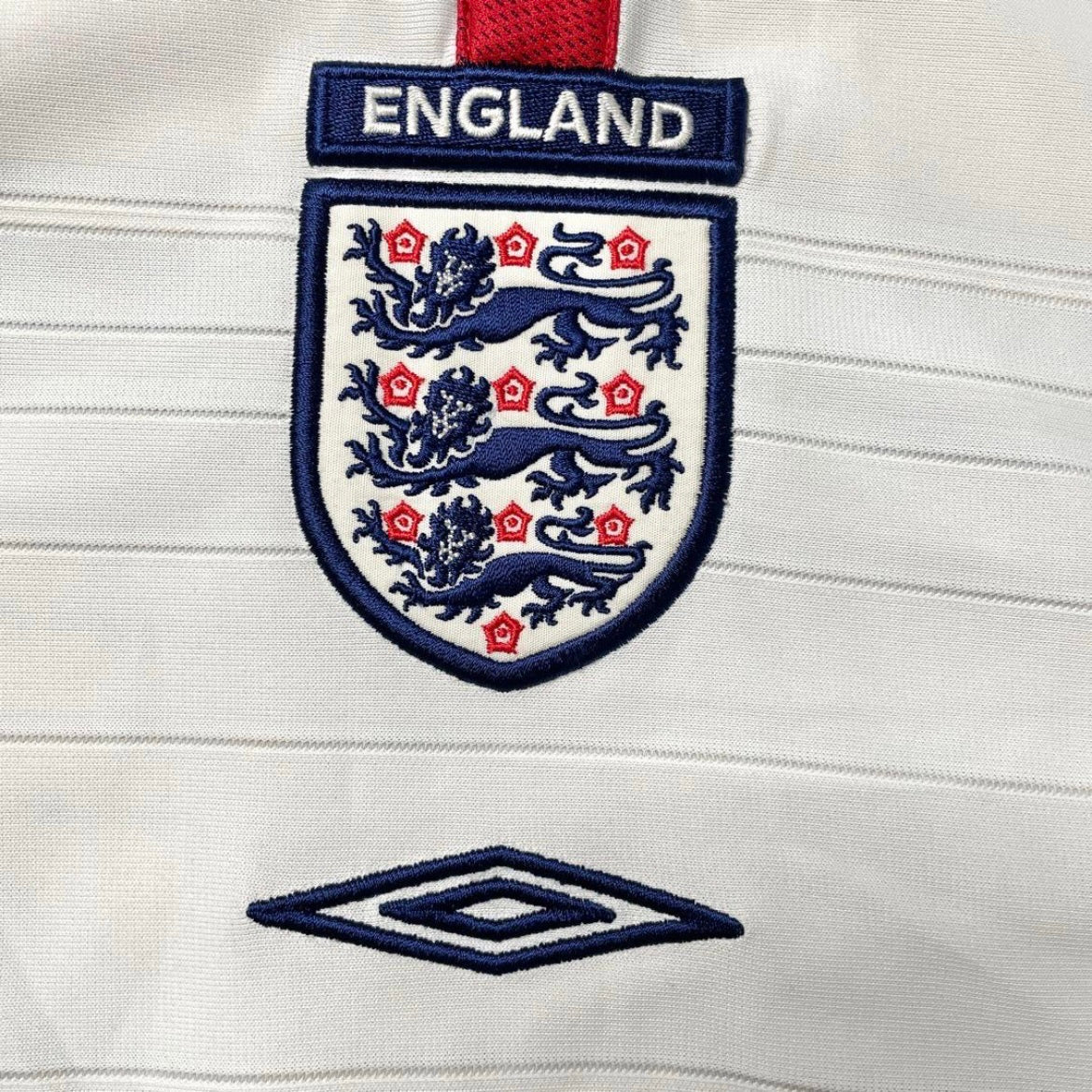 【正規品2003-2005 Umbro England home L/S Beckham #7】