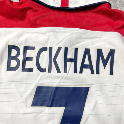 【正規品2003-2005 Umbro England home L/S Beckham #7】