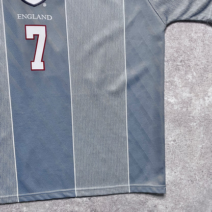 【正規品1995-1997 UMBRO England away BECKHAM #7】