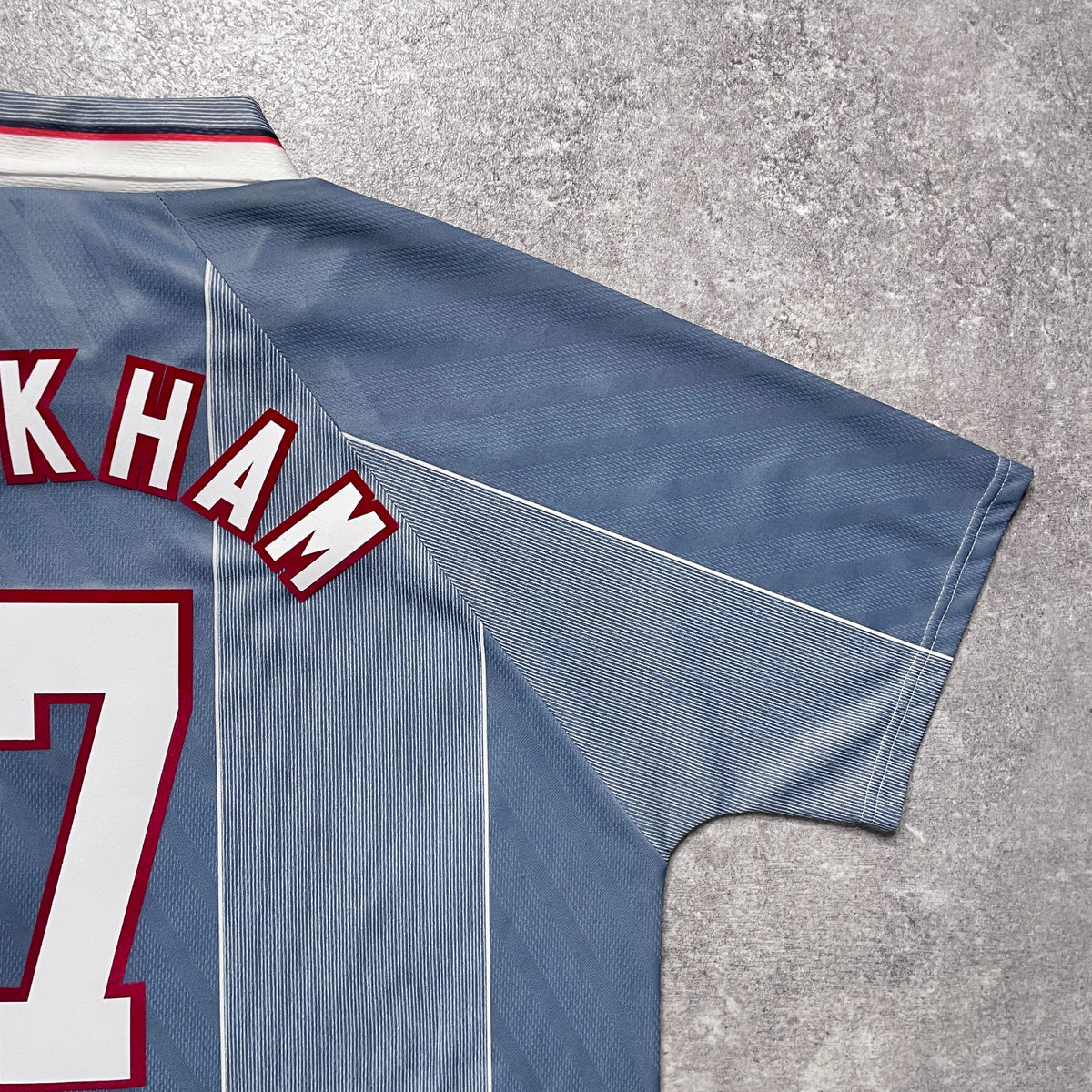 【正規品1995-1997 UMBRO England away BECKHAM #7】