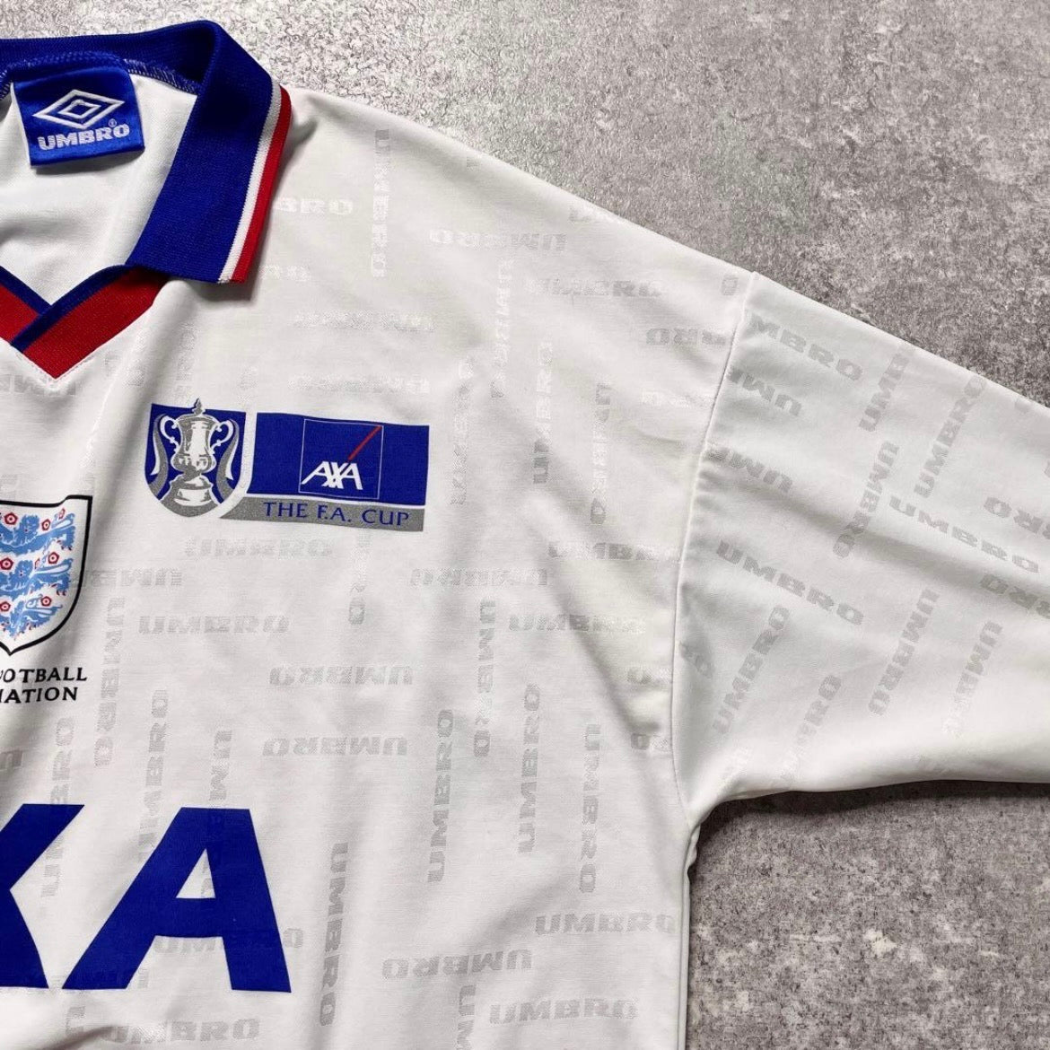 【正規品1998-1999 Umbro England FA CUP training shirt】