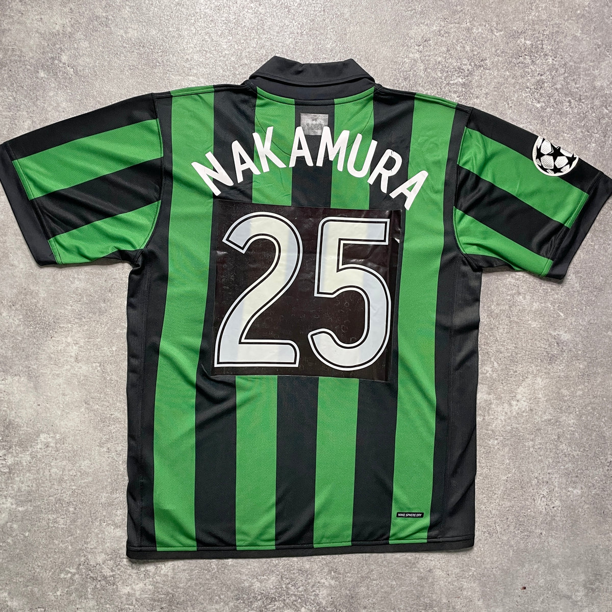 【正規品2007-2008 NIKE Celtic 3rd MAKAMURA #25】