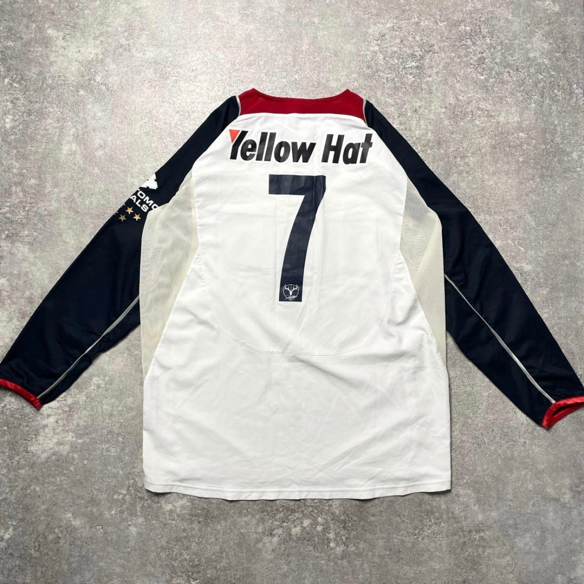 【正規選手支給品2004-2005 NIKE 鹿島アントラーズ away L/S 新井場徹 #7】
