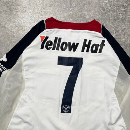 【正規選手支給品2004-2005 NIKE 鹿島アントラーズ away L/S 新井場徹 #7】