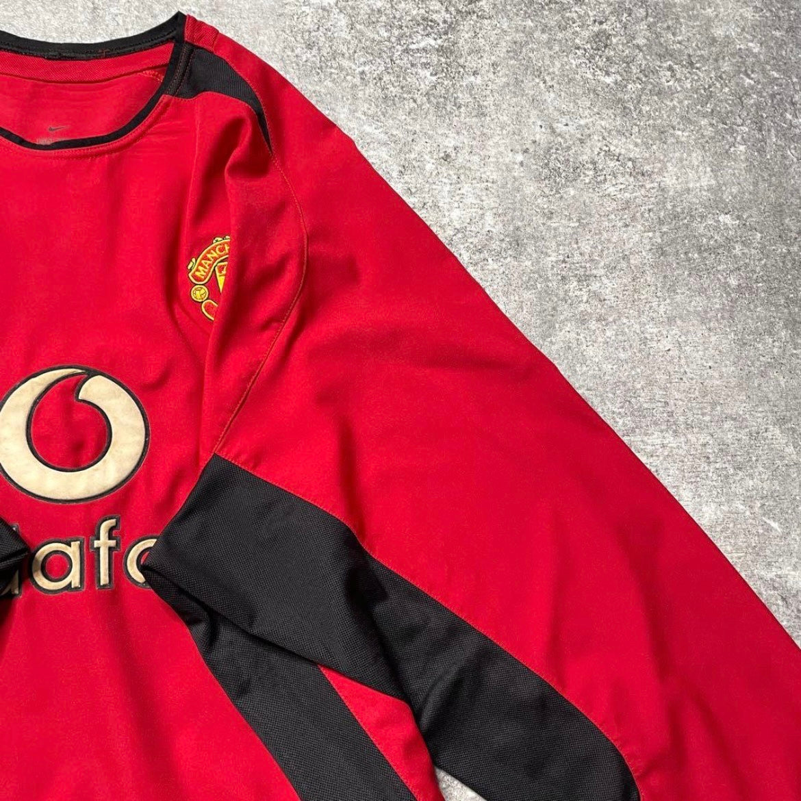 【正規品2003-2005 NIKE Manchester United home L/S Beckham #7】