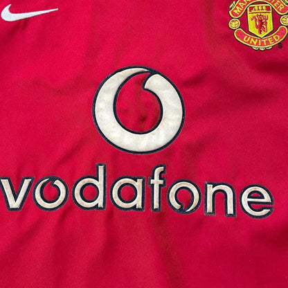 【正規品2003-2005 NIKE Manchester United home L/S Beckham #7】