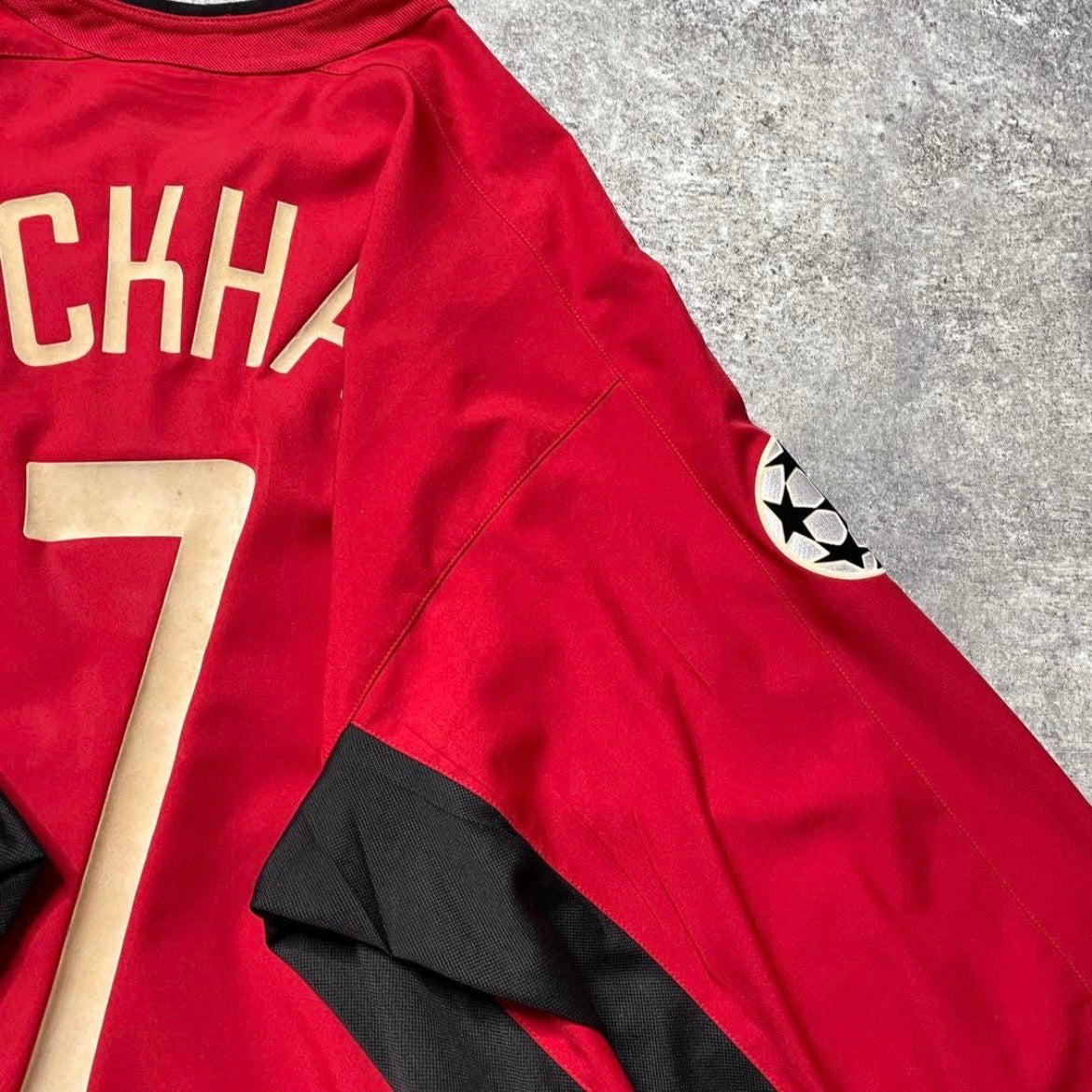 【正規品2003-2005 NIKE Manchester United home L/S Beckham #7】