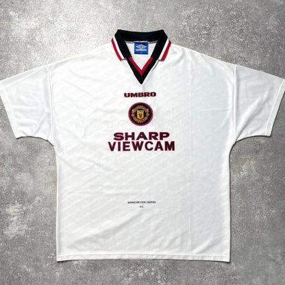 【正規品1996-1997 Umbro Manchester United Away shirt】