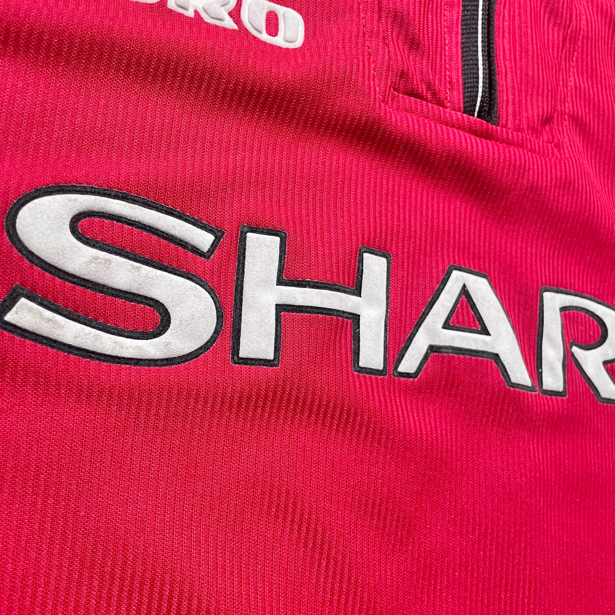 【正規品1998-2000 UMBRO Manchester United home L/S SOLSKJAER #20】