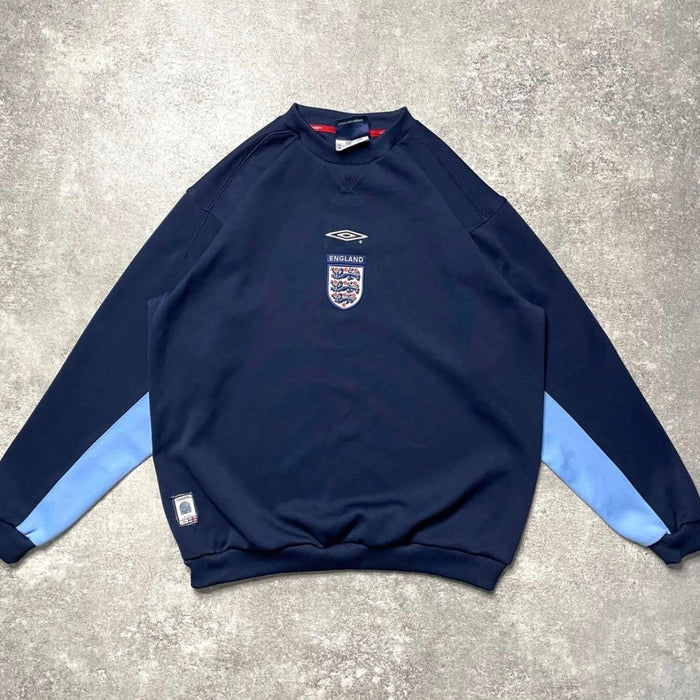 【正規品2001-2002 UMBRO England Sweat Top】