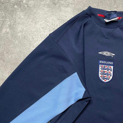 【正規品2001-2002 UMBRO England Sweat Top】