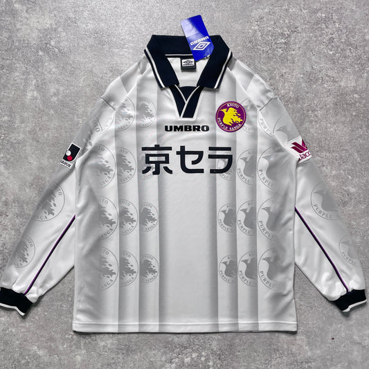【BNWT正規品1999-2000 UMBRO 京都サンガ away L/S shirt】