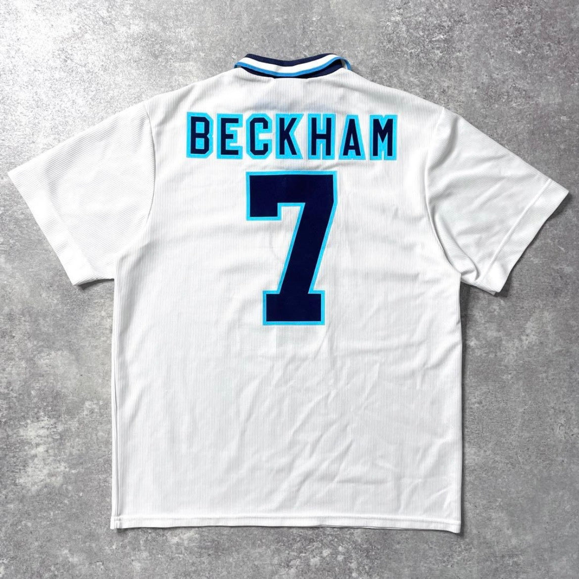 【正規品1995-1997 Umbro England Home Beckham #7】
