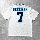 【正規品1995-1997 Umbro England Home Beckham #7】