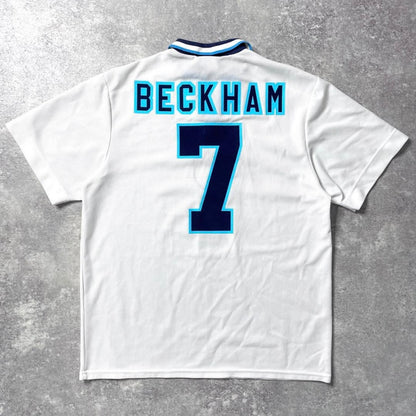 【正規品1995-1997 Umbro England Home Beckham #7】