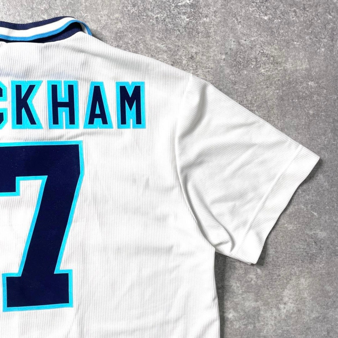 【正規品1995-1997 Umbro England Home Beckham #7】