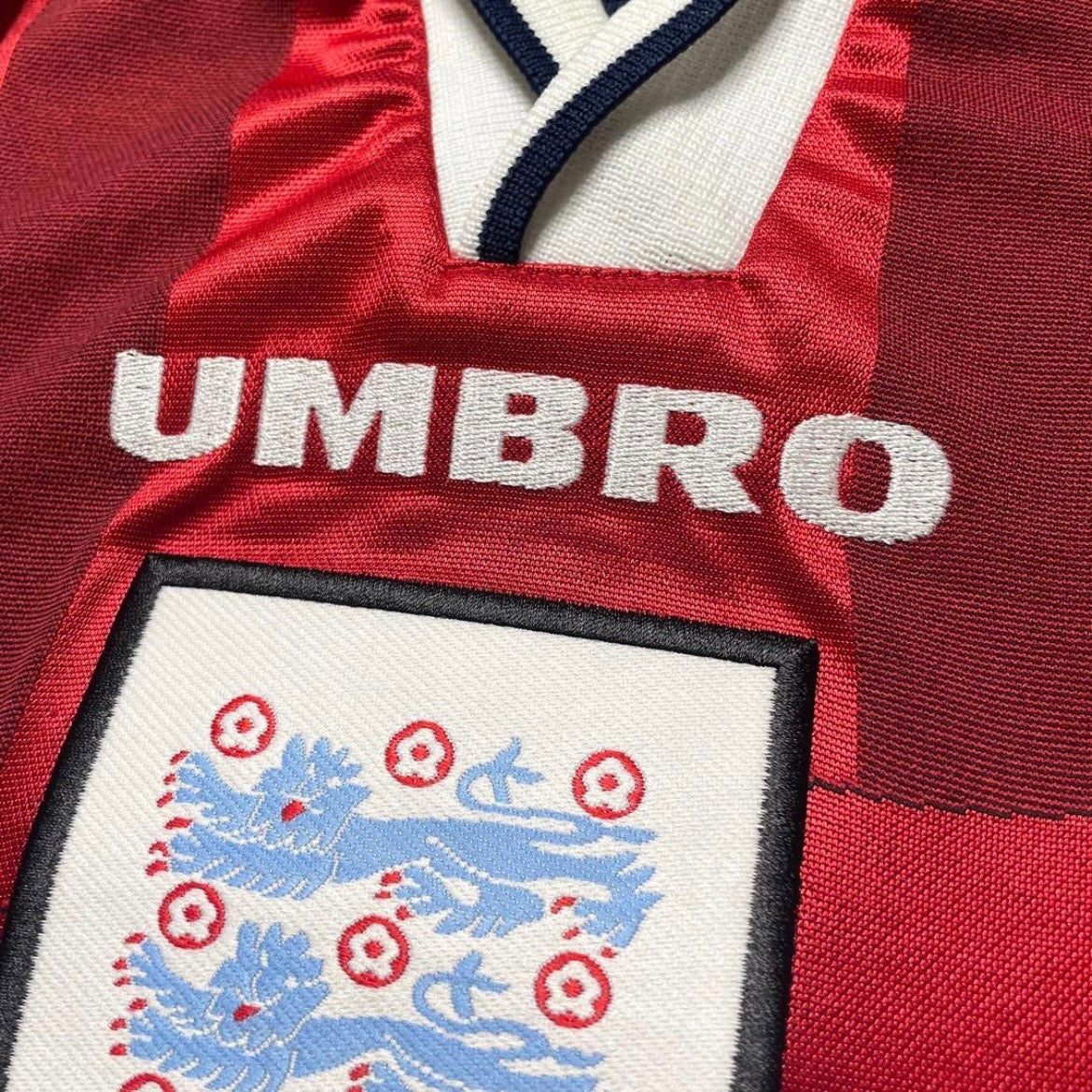 【正規品1997-1999 Umbro England Away L/S #8】