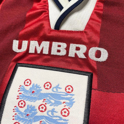 【正規品1997-1999 Umbro England Away L/S #8】