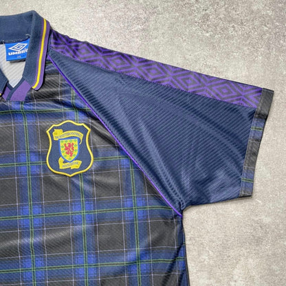 【正規品1994-1996 Umbro Scotland Home Shirt】