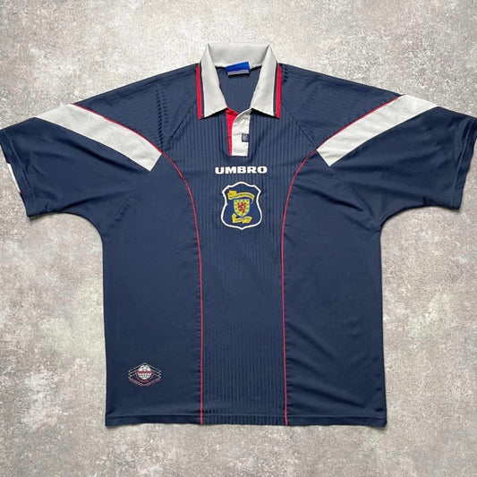 【正規品1996-1998 Umbro Scotland Home Shirt】