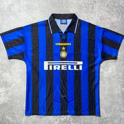 【正規品1996-1997 Umbro Inter Milan Home Shirt】