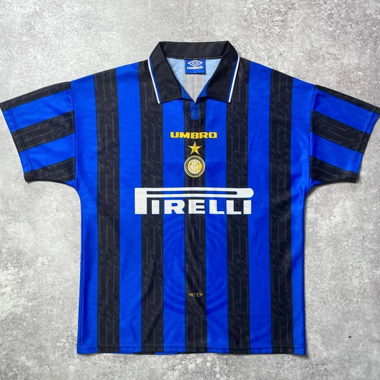 【正規品1996-1997 Umbro Inter Milan Home Shirt】