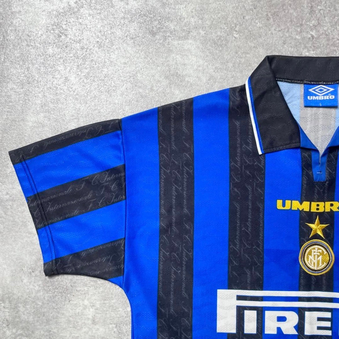 【正規品1996-1997 Umbro Inter Milan Home Shirt】