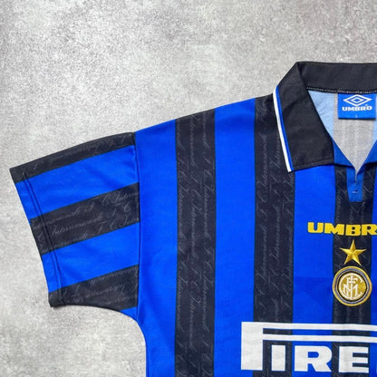 【正規品1996-1997 Umbro Inter Milan Home Shirt】