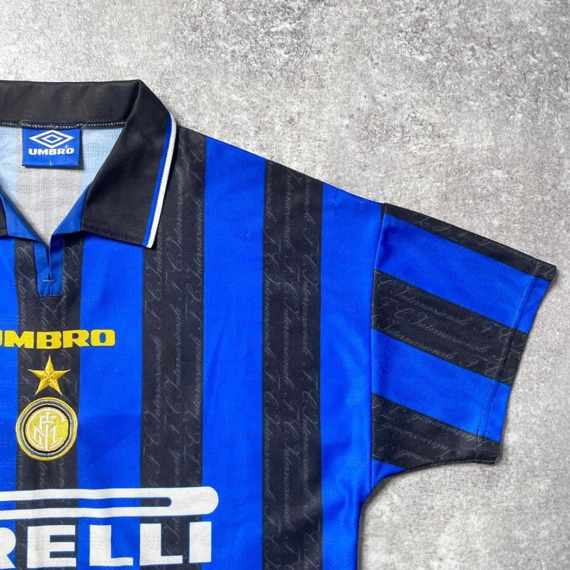 【正規品1996-1997 Umbro Inter Milan Home Shirt】
