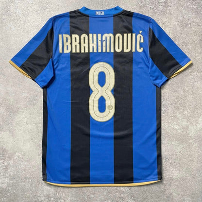 【正規品2008-2009 NIKE Inter Milan home IBRAHIMOVIC #8】