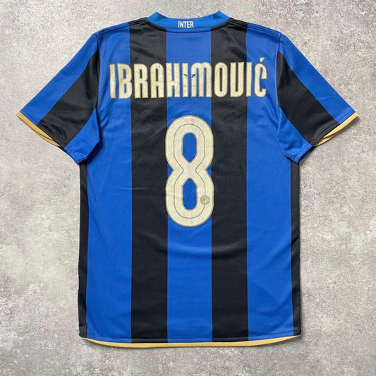 【正規品2008-2009 NIKE Inter Milan home IBRAHIMOVIC #8】